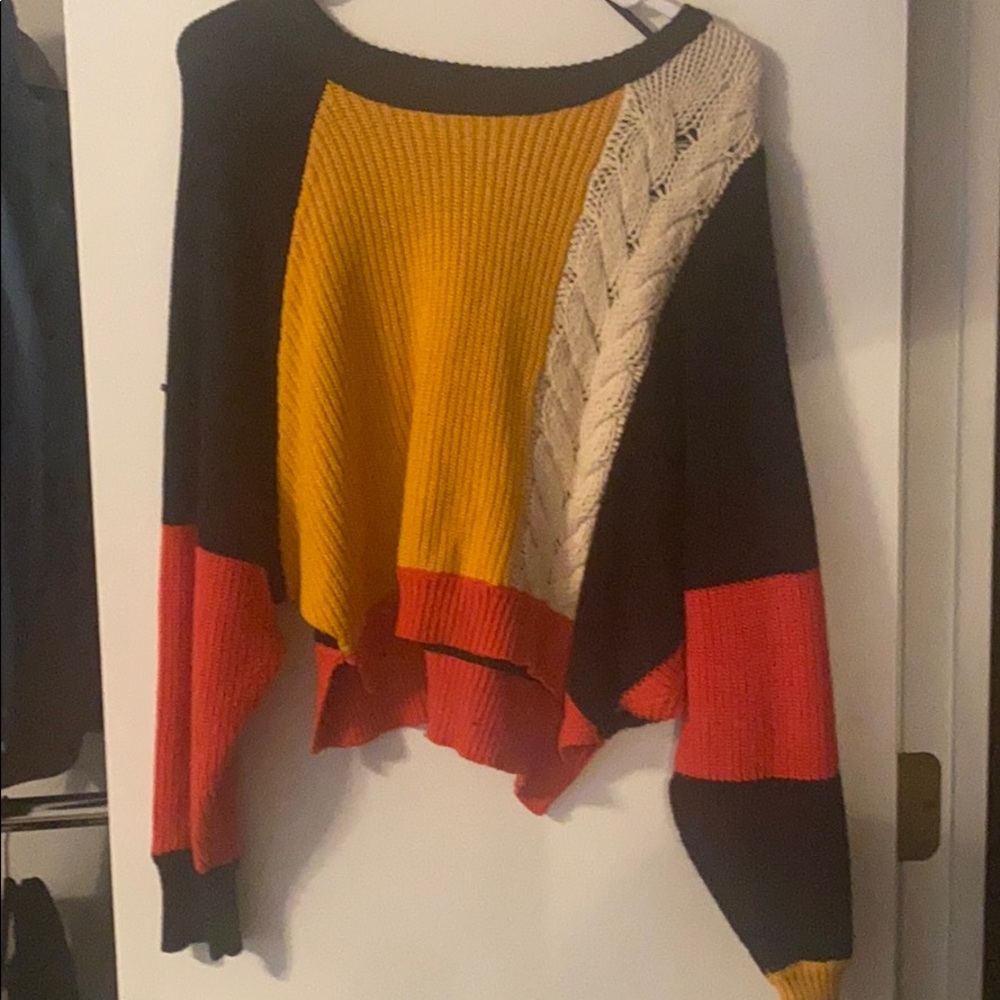 Colorful sweater